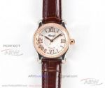 GB Factory Chopard Happy Sport 278559-6006 Rose Gold Diamond Bezel 30 MM Cal.2892 Automatic Watch
